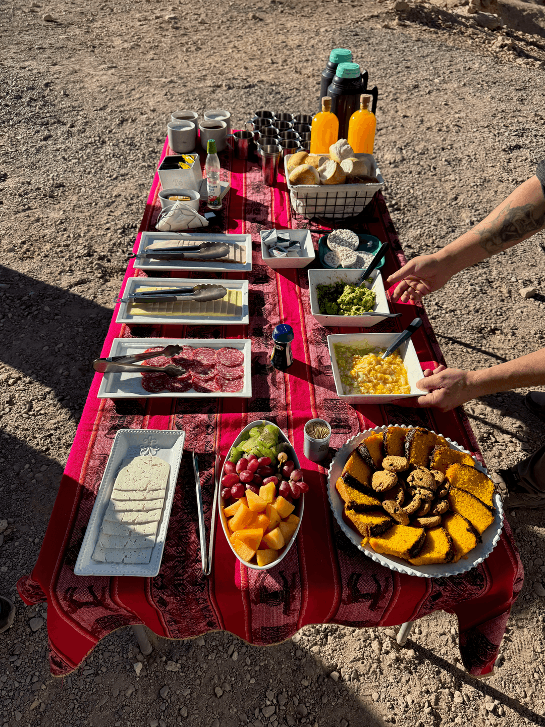 breakfast on the road